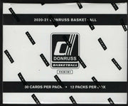 2020-21 Panini Donruss NBA cello pack box