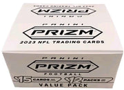 2023 Panini Prizm Football Jumbo Value 12 Pack Box