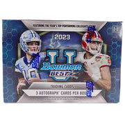 2023 Bowman Best University Football Breakers Delight Box