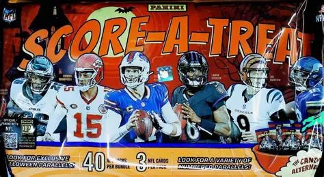 2025 Panini Score-A-Treat Football 40 Pack Box
