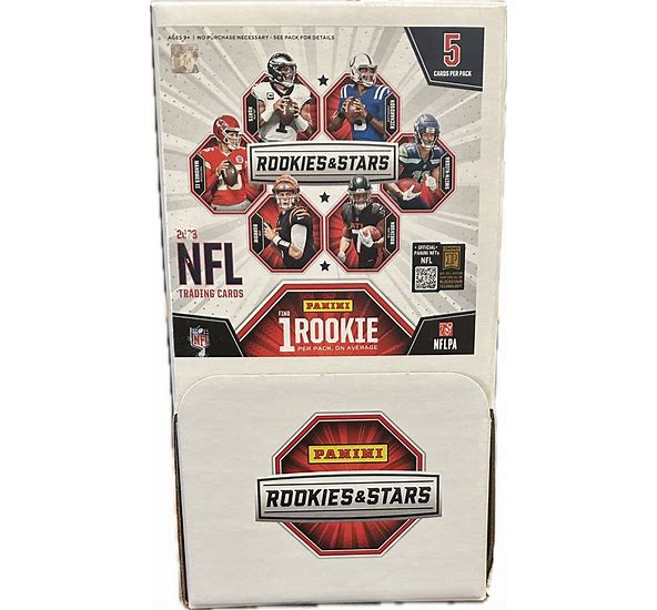 2023 Panini Rookies & Stars Football Hobby Gravity Feed Box